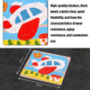 5 PCS KBX-017 Children Wooden Picture Puzzle Baby Early Education Toys(Rocket)