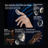 R18 SIZE 11 Smart Ring, Support Heart Rate / Blood Oxygen / Sleep / Multiple Sports Modes(Gold)