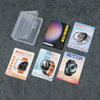 100pcs /Pack Luggage Shape Packaging Box PVC Transparent Package Box For Watch Case Lens Film, Spec: 4