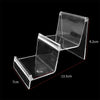 10 PCS Thickened Transparent Wallet Holder Plastic Phone Mask Display Stand Counter Display Stand,Specification: No. 3 2 Layer