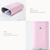 iDeaman Fruit Powder Air Humidifier Portable Desktop Car Hydration Instrument Moisture Meter Aromatherapy Air Purifier Automatic Disinfection Alcohol Sprayer(Pink)