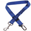 Reflective Dog Car Seat Belt, Telescopic, Deep Blue