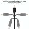 1m 22AWG 5.5 x 2.1mm Female to Male DC Power Supply Plug Extension Cable for Laptop