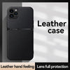 For iPhone 11 Pro Max Litchi Leather Magnetic Full Coverage Shockproof Phone Case(Black)