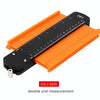 10 inch+Straight Ruler+Pencil+Screwdriver Metal Profile Regular Utensils Contour With Lock