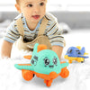 Children Toy Press Cartoon Inertia Car Baby Educational Toy Car Gift, Color: Ship Purple