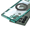 For Samsung Galaxy S23 Ultra 5G GKK Space Series Rotate MagSafe Shockproof Full Coverage Phone Case(Transparent)