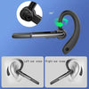 P40 Wireless Bluetooth 5.1 Business Noise Cancelling Earphone with Mic Support Handsfree(Black)