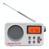 SY-8801 Portable Retro Radio HD LCD Screen Weight Bass Short Wave Radio(White)