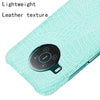 For Nokia X10 / X20 Shockproof Crocodile Texture PC + PU Case(Light Green)