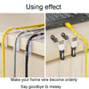 20pcs /Set Medium Self-Adhesive Cable Organizer Clip Network Cord Fixed Storage Clamp(Transparent)
