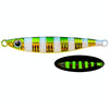 PROBEROS LF121 Fast Sinking Laser Boat Fishing Sea Fishing Lure Iron Plate Bait, Weight: 40g(Luminous Color A)