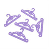 15 PCS / 3 Packs Doll Clothes Drying Rack Girl Play House Toy Accessories(Pink)