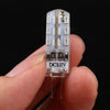 G4 24 LEDs SMD 3014 LED Corn Light Bulb, DC 12V(Red Light)