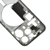 iPhone 15 Pro Middle Frame Bezel Black (US) with Keys & SIM Tray