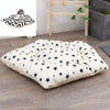 Large Dog Tent Bed 50cm, Beige Star - Cosy Canvas Pet Bed