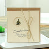 10pcs Vintage Metal Gift Greeting Card Cowhide Envelope Holiday Card(05 Sailing)