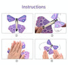 Magic Science Novelty Flying Butterfly Toy Magic Props(Blue)