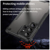 For Samsung Galaxy S24 Ultra 5G Armor Glaze PC Hybrid TPU Phone Case(Black)