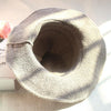 Halloween Personality Wizard Steeple Great Brim Wool Cap(Jujube)