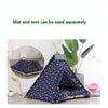 Small Beige Star Pet Tent Bed for Cats & Small Dogs (40x40x50cm)