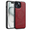 For iPhone 15 LC.IMEEKE Magsafe Phone Case(Red)