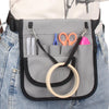 Nurses Tools Storage Bag Portable Multifunctional Nurse Pack Bag (Black)