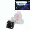 656492 Effective Pixel HD Waterproof 4 LED Night Vision Wide Angle Car Rear View Backup Reverse Camera for 2014-2017 Version Mazda6 Atenza