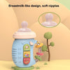 Early Education Baby Toy Newborn Light And Music Electric Comfort Milk Bottle Rattle(Pink)