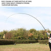 Carbon Short Section Fishing Rod Short Section Positioning Handle Rod, Length: 5.4m(Yellow)