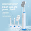 LSHOW YJK108 Multi-function Facial Cleansingand Teeth Cleaning Instrument with LED Auxiliary Light(Blue)