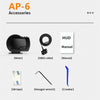 Car HUD Head-Up Display, OBD2+GPS, Speed, RPM, Alerts