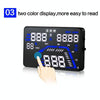 5.5" HUD GPS Speedometer Head-Up Display Car Universal