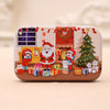 4 PCS Christmas Wooden DIY Gift Children Handmade Santa Claus Puzzle Toy(Fireplace)