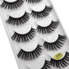 ShiDiShangPin 5 Pairs Mink Fake Eyelashes With Tweezers(G604)