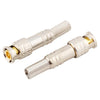 5x BNC Male to Female Adapter Connector, RG6, 50/75 Ohm, Gold Plated