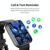 F16 2.0-inch IP67 Waterproof Health Monitoring Bluetooth Call Smart Watch(Black)