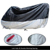 210D Oxford Cloth Motorcycle Electric Car Rainproof Dust-proof Cover, Size: XL (Black)