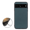 For Google Pixel 7 Pro Accurate Hole Lambskin Texture Genuine Leather Phone Case(Green)