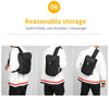 Ozuko 9334 Men Outdoor Multifunctional Waterproof Messenger Bag with External USB Charging Port(Orange)