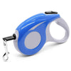 Retractable Dog Lead 5m Blue - Automatic Pet Leash - Durable & Portable
