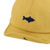 C0363 Cartoon Shark Pattern Baby Peaked Cap Cotton Hat, Size: 46cm Adjustable(Yellow)