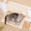 Cat Window Hammock, Beige, Holds 5kg