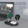 S20 4 in 1 15W Multifunctional Magnetic Wireless Charger with Night Light & Holder for Mobile Phones / AirPods(White)