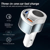 5V 3A Cigarette Lighter PD Super Fast Charging Multifunctional Car Charger, Color: Black
