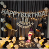 Birthday Party Layout Letter Aluminum Film Balloon Decoration Set(Style Two)
