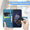 For Asus Zenfone 8 Flip Butterfly Love Flower Embossed Horizontal Flip Leather Case with Holder & Card Slots & Wallet & Lanyard(Blue)