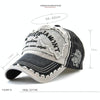 JAMONT 12970 Tiger Head Pattern Sun Hat Embroidery Baseball Cap Cotton Outdoor Leisure Cap, Size:One Size(Coffee)