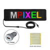 276x90mm Vehicle Rear Window Color Flexible LED Electronic Screen
