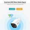 SriHome SH034C 4MP Outdoor WiFi Security Camera AI Human Tracking (UK)